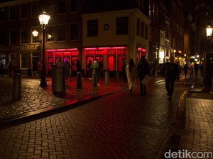 Malam Sensual di Red Light District Amsterdam