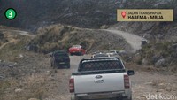 Untuk tahun ini, ditargetkan 143,35 km jalan baru akan dibangun, sehingga total yang akan tembus menjadi 3.995,28 km. Ini berarti sisa jalan yang belum tembus sepanjang 334,79 km akan dirampungkan hingga 2019. Dok, Kementerian PUPR.