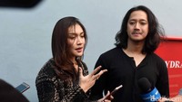 Meski tengah hamil besar, pesinetron berusia 22 tahun itu mengaku tak ada perubahan besar dari bentuk tubuhnya. Pool/Noel/detikFoto.