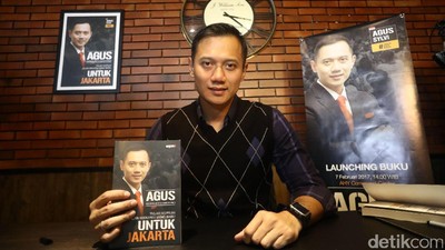 Agus Yudhoyono Luncurkan Buku Untuk Jakarta