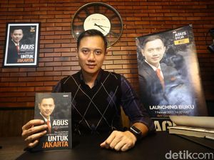 Agus Yudhoyono Luncurkan Buku Untuk Jakarta