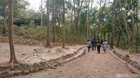 Phu Phrabat Historical Park atau Taman Sejarah Phu Phrabat, lokasinya di hutan Pakhunam, 11 kilometer sebelah barat dari pusat Baanphue. Jam buka mulai pukul 08.00 pagi dan tiket masuk 100 Baht (Rp 40 ribu) (Masaul/detikTravel)