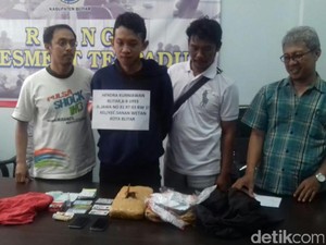 Seorang Mahasiswa di Blitar Ditangkap Simpan Ganja 1 Kg