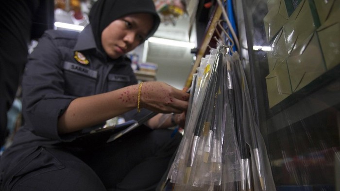 Kuas Bulu Babi yang Berlabel Halal Disita di Malaysia