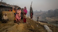 Ketika Myanmar merdeka, pemerintah menganggap migrasi di masa penjajahan sebagai tindakan ilegal dan menolak kewarganegaraan orang Rohingya. (Allison Joyce/Getty Images)