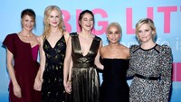 Nampak pula Nicole Kidman, Zoe Kravitz dan Reese Witherspoon yang hadir di acara tersebut. Kevork Djansezian/Getty Images/detikFoto.