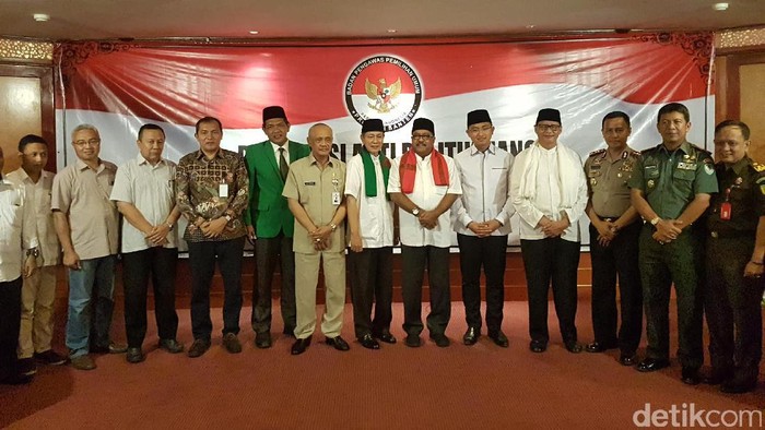 Cagub-Cawagub Banten Deklarasikan Anti-Politik Uang
