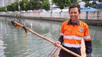 Potret Keceriaan Pasukan Oranye UPK Badan Air
