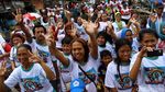 Parade Nelayan Tolak Reklamasi