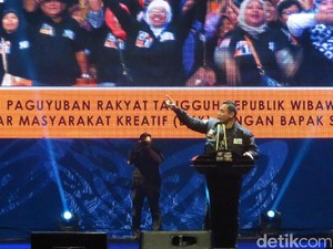Bicara ke Relawan, Agus Yudhoyono Singgung Pemimpin Mencla-mencle
