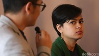 Meski begitu putri dari Sophia Latjuba dan Indra Lesmana itu tampil mempesona. Pool/Palevi S/detikFoto.