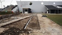 Sejumlah sarana masih dalam pengerjaan.