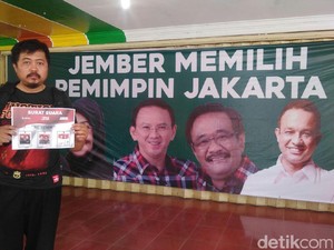 Saat Kemeriahan Pilgub DKI Menular ke Warkop di Jember