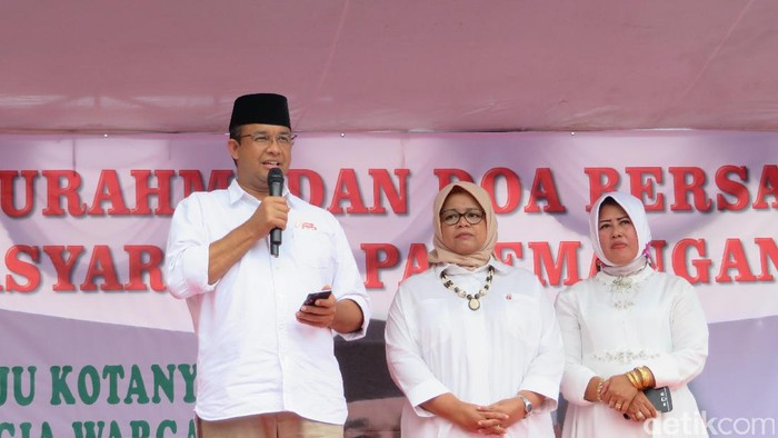 3 Kata dari Anies ke Warga Pademangan: Jangan Salah Pilih!