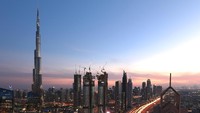 Asia juga memiliki pertumbuhan tercepat dalam jumlah kedatangan turis internasional. Dubai, Uni Emirat Arab menempati posisi ketujuh dengan 16,3 juta kunjungan (Foto: Tom Dulat/Getty Images.)