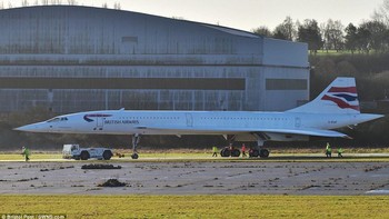 Pesawat terakhir yang tersisa belum lama ini dipindahkan ke museum di Bristol, Inggris. Foto: Getty Images