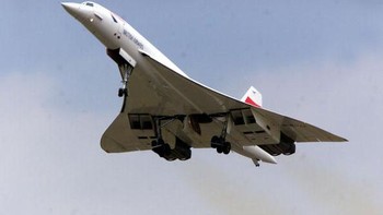 Concorde beroperasi sampai tahun 2003. Pembuatnya adalah Inggris dan Perancis. Pesawat yang tersisa telah dimuseumkan. Foto: Getty Images