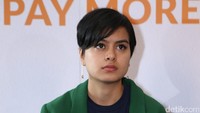 Eva Celia saat ditemui di Senopati, Jakarta Selatan, Rabu (08/02/2017). Pool/Palevi S/detikFoto.