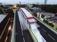 Melesat 25 Menit, Busway Layang Ciledug-Tendean Dilengkapi 12 Halte
