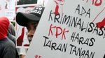 Aksi Selamatkan Geo Dipa di Depan KPK