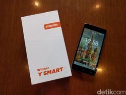 Penampakan Android Murah Evercoss Winner Y Smart