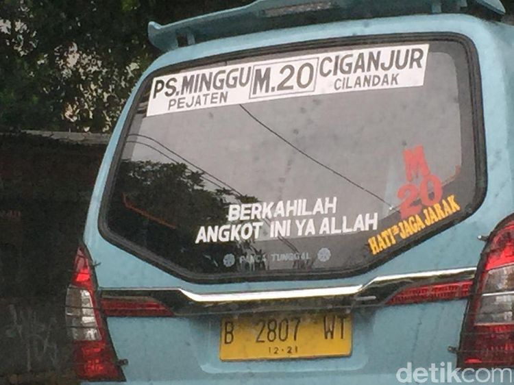 Berkahilah Angkot Ini, Ya Allah