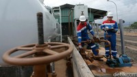 Pasokan gas ini untuk mengatasi kekurangan gas PLN di Muara Tawar dan sebagian industri di Jawa Barat.