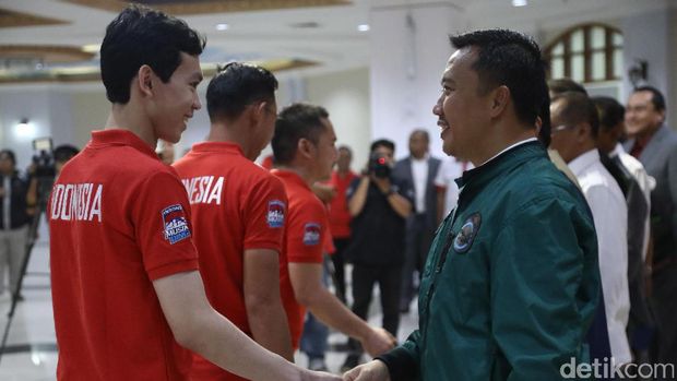 Menpora Lepas Kontingen Indonesia untuk Asian Winter Games
