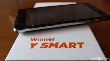 Winner Smart Y juga mendukung semua jaringan 4G. (Foto: detikINET/Muhammad Alif Goenawan)