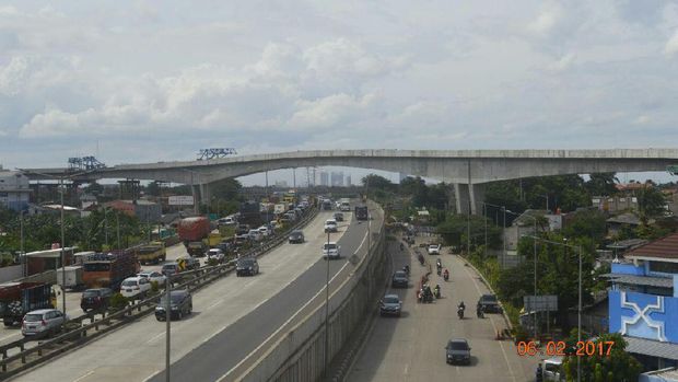 Jalan Layang Ciledug - Tendean Nyaris Rampung, Ini Penampakannya