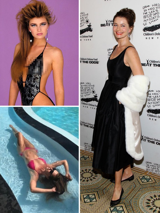 Dalam pemotretan tersebut uniknya Paulina menggunakan tipe bikini yang sama dengan pemotretan pertamanya di majalah Sports Illustrated Swimsuit.  Foto: Getty Images