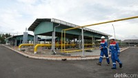 Pasokan gas sebesar 30 BBTU (Billlion / Milliar British Thermal Unit) per hari atau setara dengan 23 MMSCFD (Juta Kaki Kubik Per hari) ini dipenuhi masing-masing dari Lapangan Pondok Tengah sebesar 11.4 MMSCFD, Lapangan Tambun sebesar 10.5 MMSCFD dan Pondok Makmur 1.1 MMSCFD.