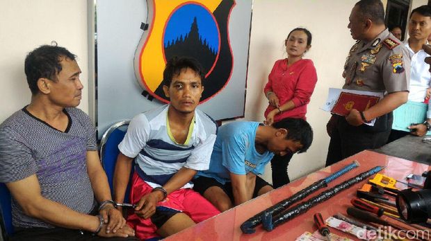 Sekeluarga Ditangkap Polisi karena Bobol Swalayan di Semarang