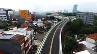 Rencananya, untuk proyek JLNT seksi Ciledug yang memakan dana sebesar Rp 253 miliar ini bakal diserahterimakan pada tanggal 28 Februari nanti. Dok, PTPP.