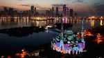 Menikmati Festival Cahaya Sharjah di Uni Emirat Arab