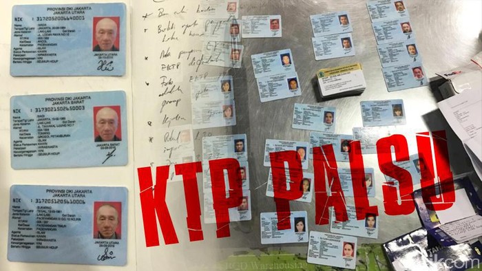 Buka Jasa Pembuatan KTP-NPWP Palsu, Pria Asal OKI Ditangkap