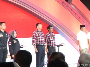 Quick Count Sementara Polmark: Ahok 45,6%, Anies 37,6%, Agus 16,8%