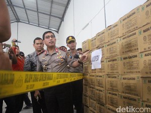 Polda Jatim Gerebek Pabrik Jamu Ilegal di Sidoarjo