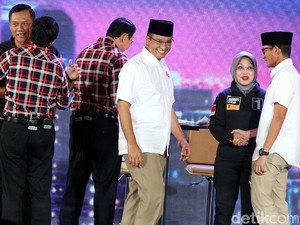 Pengaruh Debat ke-3 Terhadap Elektabilitas Agus, Ahok, dan Anies