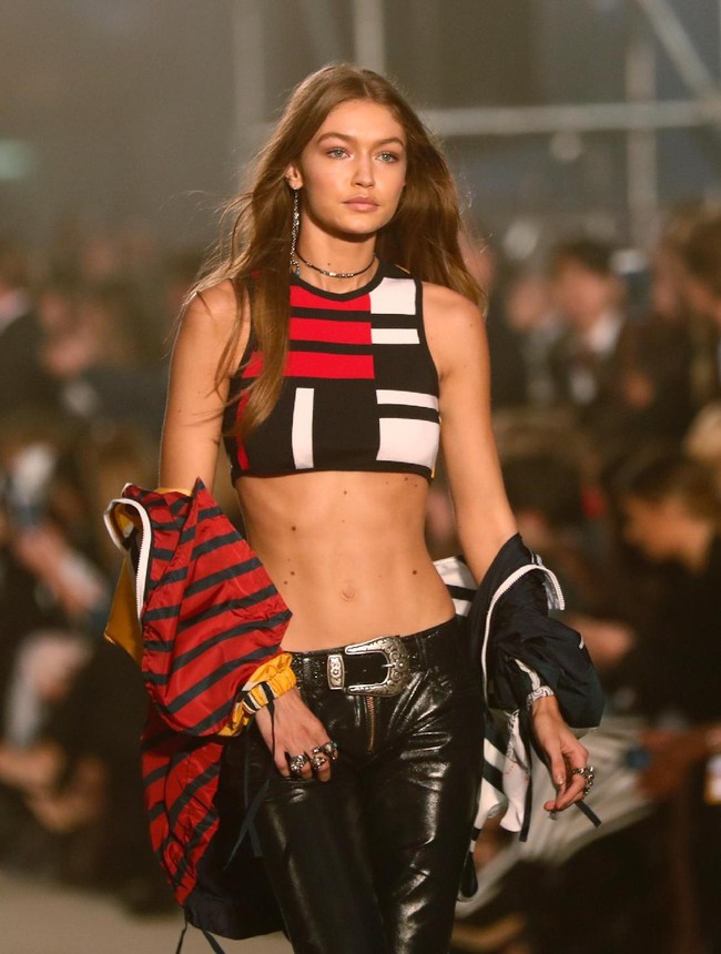 Satu lagi model pendatang baru yang berhasil masuk dalam 10 besar. Dialah Gigi Hadid dengan pendapatan US$ 9 juta. (Foto: Getty Images)