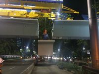 Bentang Pertama Simpang Susun Semanggi Tersambung