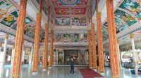 Pada tahun 1935 merupakan terakhir kali stupa direnovasi. Pada tahun ini dilakukan pemeliharaan dengan renovasi dan pengecatan ulang (Masaul/detikTravel)