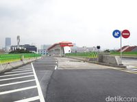 Menjajal Mulusnya Lintasan Busway Layang Ciledug-Tendean