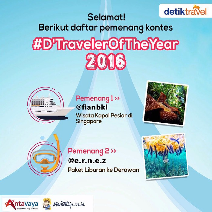 Klarifikasi Pemenang Instagram detikTravel, InstaTravel Hidden Paradise