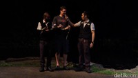 Foto: Pemandu acara yang interaktif dengan penonton membuat acara ini kian menarik (Andhika Prasetia/detikTravel)