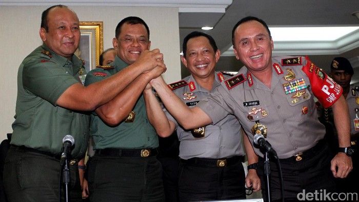 Kawal Aksi 112, Kapolri dan Panglima TNI Gelar Apel Pasukan Besok