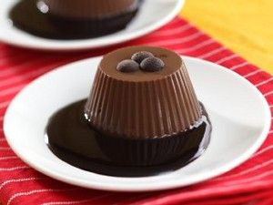puding cokelat