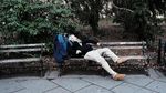 Penampakan Sebelum dan Sesudah Badai Salju di New York