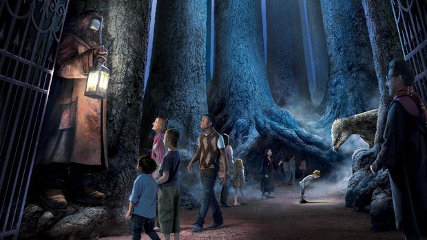 Hutan Terlarang di Warner Bros Studio (Warner Bros Studio)
