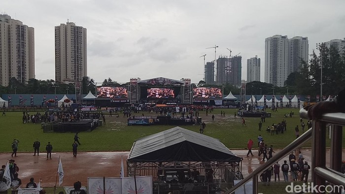 Begini Panggung dengan 3 Layar Besar untuk Kampanye #SATUkanJakarta
